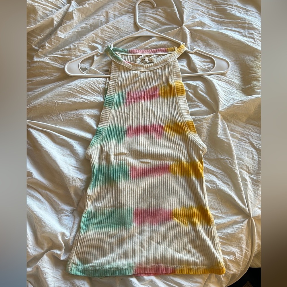 We The Free (Free People) Tye Die tank top 💗💛💚